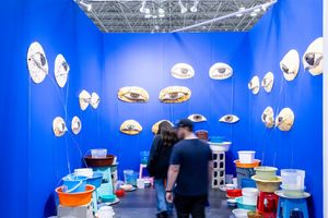 Cathy Lu, Micki Meng. The Armory Show, New York (8–10 September 2023). Courtesy Ocula. Photo: Charles Roussel.
